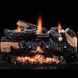 Copperfield 48555 18 Inch Cumberland Char Vent-free Log Set, Natural Gas, Fits Fireplace Minimum Opening of 16 Inchh x 28 x 12 Inchd