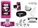 Cuffu Bundle Deal: Premium iPod Touch Pink Skin + Armband + Pink iPod Speaker + White Universal Chargers 3in1 including Home Adaptor, Car Adaptor, and Retractable USB Cable + FREE Screen Protector (Only for Touch 1st Generation, NOT for Touch 2nd Generation) with ONE LOWEST SHIPPING $2.98