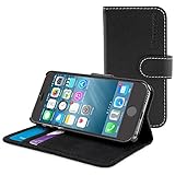 Snugg製 iPhone6用レザーフリップケース カードポケット・スタンド機能付き