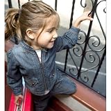 Tea Collection Indigo Sora Denim Jacket For Girls, 6-12M
