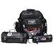 Diamond PlateTM 3pc Rock Design Genuine Buffalo Leather Motorcycle Bag Set
