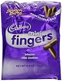 Cadbury Milk Chocolate Mini Finger Pouch, 4.4 Ounce (Pack of 12)