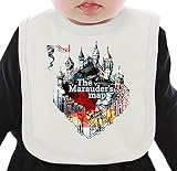 Marauder's Map ネクタイを有する有機ビブ Medium
