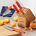 Rachael Ray Cutlery Paring Knife, 3-1/2-Inch, Orange