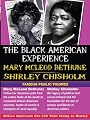 The Black American Experience Famous Public Figures 2 Pack : Mary Mcleod Bethune & Shirley Chisholm