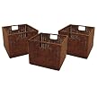 Baskets Set of 3 - Light Espresso