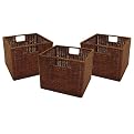 Baskets Set of 3 - Light Espresso