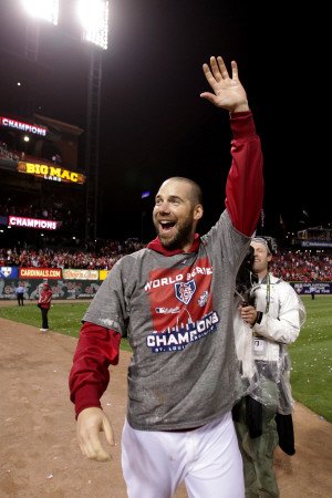 2011 World Series Game 7 - Rangers v Cardinals, St Louis, MO - October 28: Chris Carpenter Photographic Poster Print by Ezra Shaw, 12x18
