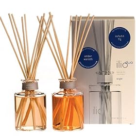 Click here to buy Ilio Modern Air Fragrance Diffuser Duo Pack - Amber Warmth/ Autumn Fig by ILIO.