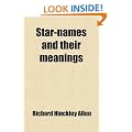 Star-names and Their Meanings