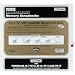 Pioneer Postbound Top Loading Page Protectors, 5-Pack, 12-Inch-by-12-Inch with Black Inserts
