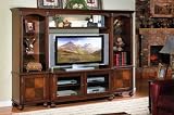 New All Wood Plasma LCD TV Entertainment Center, Item#F4477