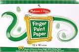 Melissa & Doug Finger Paint Paper Pad (12x18)