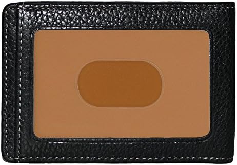 Boconi Tyler Tumbled RFID Two Fold Money Clip