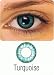 Cosmetic Non Perscription Color Contact Lenses 2 Tone - Turquoise