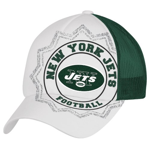NFL Women's Trucker Hat - ND96W (New York Jets, One Size Fits All)