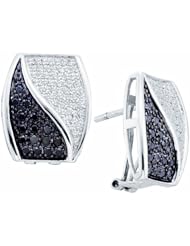 14KT White Gold 1.0 CTW Diamond Fashion Earring