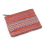 Bold Embroidery Coin Purse - Assorted Designs