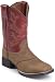 Unisex Kid's JUSTIN BOOTS Red Kid Cowboy Boots