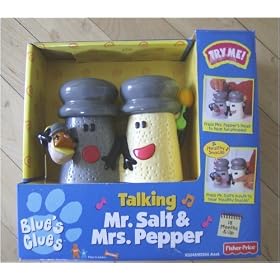 BLUE'S CLUES TALKING MR. SALT and MRS. PEPPER by Blue's Clues