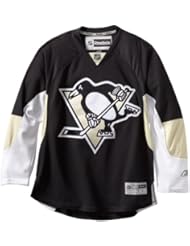 Apparel: NHL Pittsburgh Penguins Premier Jersey, Black, Medium - Reebok