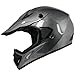 TMS® Adult Carbon Fiber Graphics Dirt Bike ATV Motocross Off-Road MX Helmet with Goggles (Medium)