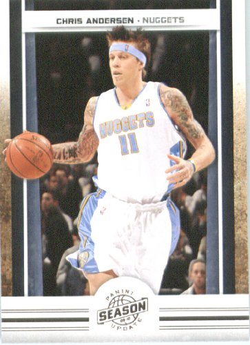 2009/10 Panini Basketball Card Season Update # 105 Chris Andersen Denver Nuggets