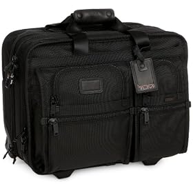 Tumi Alpha Wheeled Deluxe Brief With Computer Insert 26104