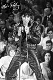 Elvis Presley Poster ~ 1968 Comeback in Black (Leather) ~ 24x36