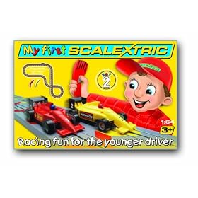 Micro Scalextric G1047 My First Scalextric Set 2 1:64 Scale Race Set