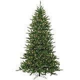 14' Pre-Lit Frasier Fir Artificial Christmas Tree & Stand - Clear Dura Lights