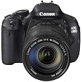 Canon EOS 600D SLR-Digitalkamera (18 Megapixel, 7,6 cm (3 Zoll) schwenkbares Display, Full HD) Kit inkl. EF-S 18-135mm 1:3,5-5,6 IS
