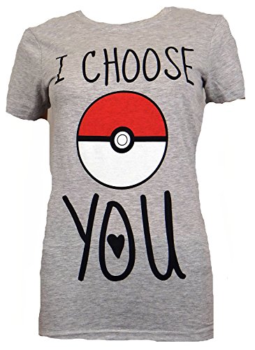 Pokemon Pokeball I choose You Juniors T-shirt