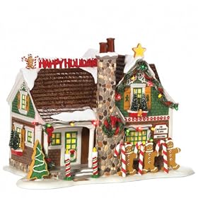 Snow Village The Gingerbread House