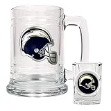 San Diego Chargers Beer Mug And Shot Glass Boilermaker Set