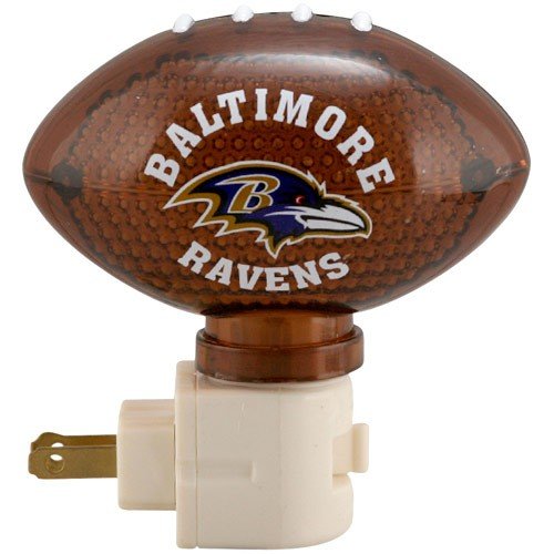 Baltimore Ravens Acrylic Football Night Light