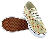 VANS 【バンズ × Disney ディズニー / オーセンティック VN-01T0GHJ くまのプーさん / 14.5cm (US 9.5) / 幼児用 キッズ シューズ / ライトカーキ×マルチ