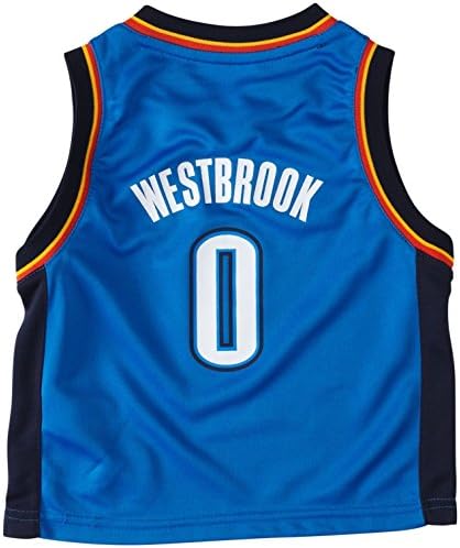 Adidas Toddler Westbrook Replica Road Jersey - Oklahoma City Thunder - 3T