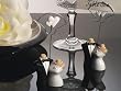 Joined At The Hip Bride And Groom Place Card Holder