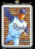 2005 Bowman Heritage # 176 Zack Greinke Kansas City Royals Baseball Card
