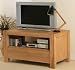 Pablo Solid Oak 2 Drawer TV Cabinet