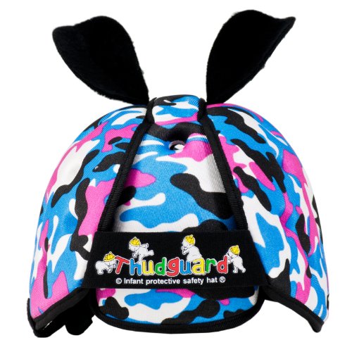 Thudguard Baby Protective Safety Helmet, Pink Camo On Sale