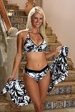 Women's Blue Sky Swimwear 'Marilyn' V-Front Bottom: Swimsuit Bottom Only