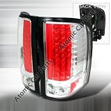 07-08 Chevy Silverado LED Tail Lights - Chrome (Pair) ***Free Shipping***