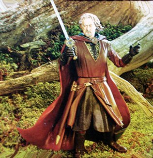 Childrens Toyshop  Toys : King Theoden Lord of the Rings Action Figure