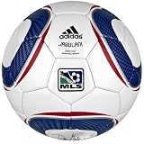 Adidas WC10 MLS Competition Soccer Ball, White/Cobalt/Toro, 5