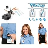 ReelstrapTM - The Best Id Badge Holder. Better Than Badge Reels or Retractable Lanyards.
