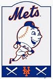 New York Mets Nostalgic Metal Sign from Riddell