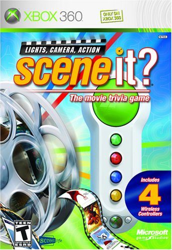 Childrens Toyshop  Video Games : SceneIt? Includes 4 Big Button GamePads