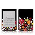 Decalgirl Lauries Garden - Skin para Kindle dise�o flores con fondo negro